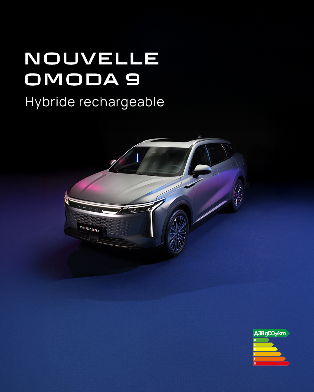 OMODA 9 - 100% électrique nouvelle génération